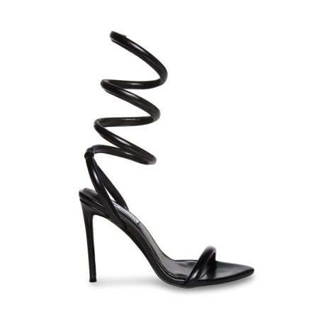 Black Steve Madden Bali Women's Heels Sandals | PH 0234EKV